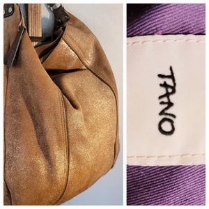 🔥TANO Shimmer Leather Bag